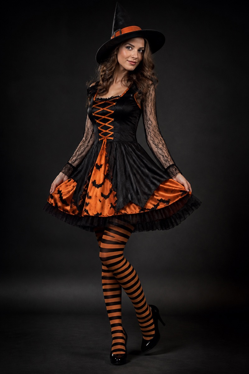 AI Halloween Classic costume template